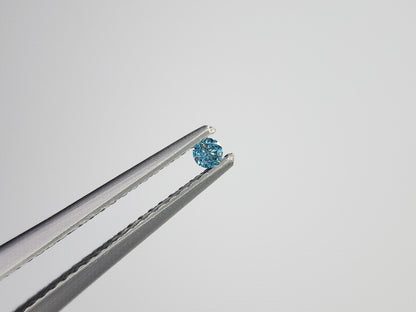 0015-3-9　ブルーダイヤモンド(トリートメント)　0.03ct