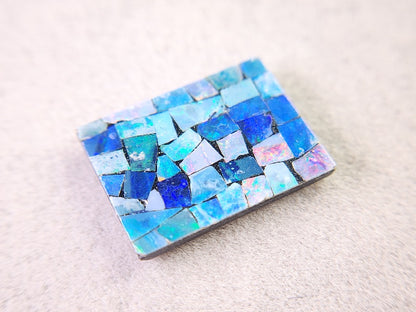 0915-6　モザイクオパール　8.29ct