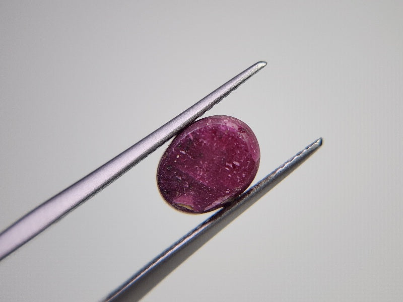 pu-SSA-21　パープルスターサファイア　3.95ct