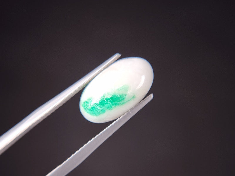 0106-1-2　エメラルドインクォーツ　5.28ct