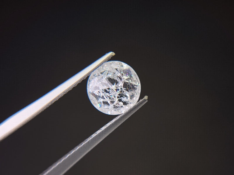 0937-5　虹入り！クラッククォーツ　1.27ct