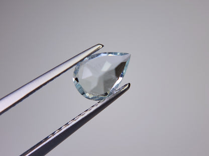 0008-2　アクアマリン　ペアシェイプ　0.59ct