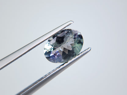 0876-22 バイカラータンザナイト　1.27ct
