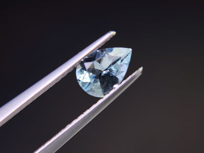 0008-3　アクアマリン　ペアシェイプ　0.57ct