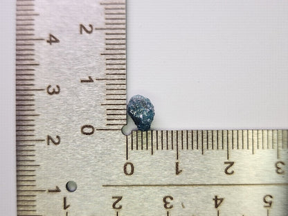 0869-2-2　ブルーダイヤモンド原石  1.66ct　