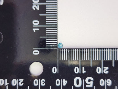 0015-3-6　ブルーダイヤモンド(トリートメント)　0.05ct