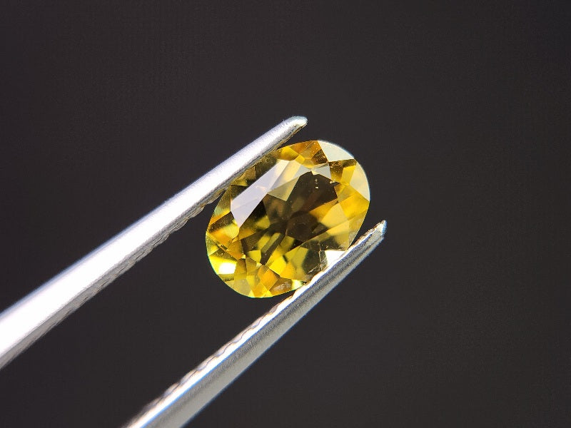 yeBE-8　イエローベリル　0.61ct