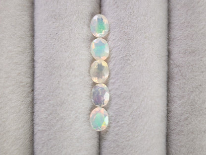 0909-7-5　オパール10石セット