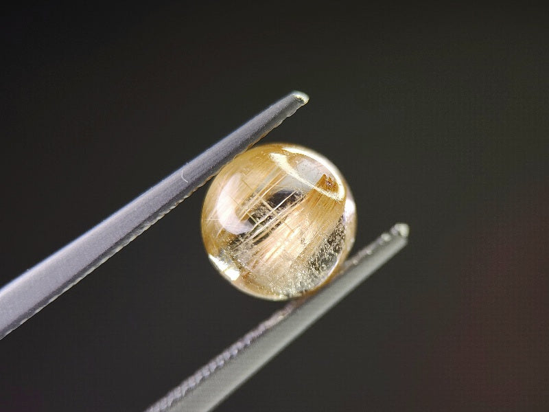 0107-2-4　ルチルクォーツキャッツアイ　2.26ct