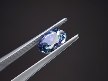 0876-15　バイカラータンザナイト　1.34ct