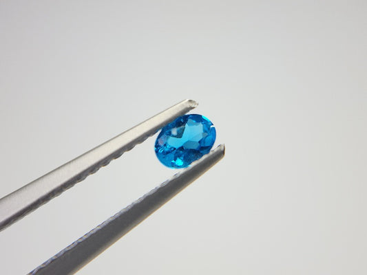 0530-1　ネオンブルーアパタイト　0.16ct