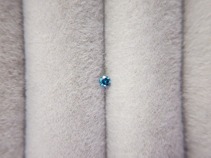 0015-3-6　ブルーダイヤモンド(トリートメント)　0.05ct