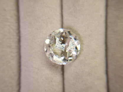 dQ-5　銀箔入り！ダブレットクォーツ　5.45ct