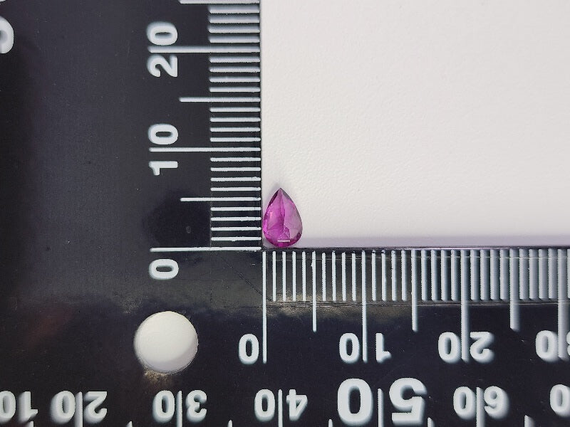 【500円均一】1/12正午まで　ロードライトガーネット　0.43ct　3