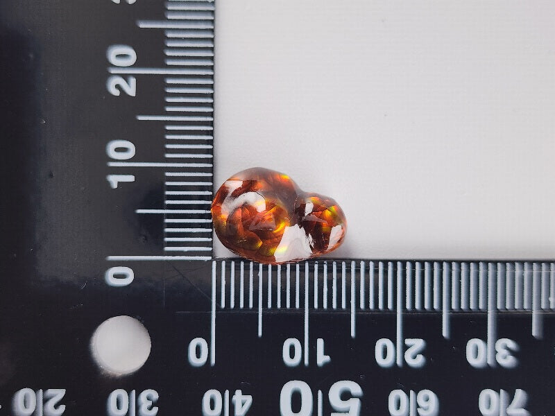 0890-1　ファイアアゲート　6.97ct