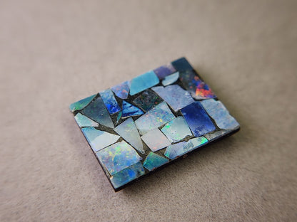 0915-4　モザイクオパール　8.14ct