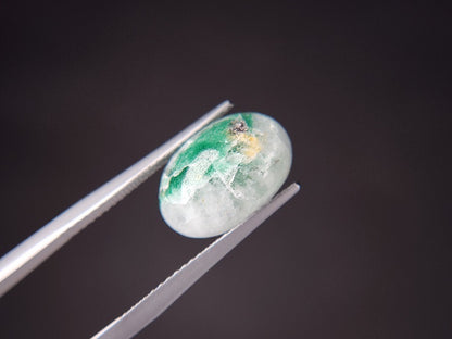 0106-1-1　エメラルドインクォーツ　6.17ct