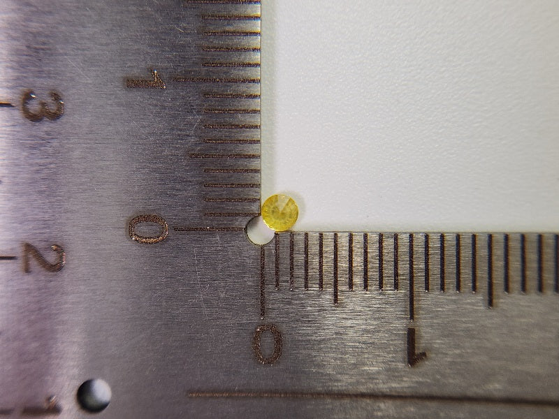 yeDM-5　イエローダイヤモンド　0.07ct
