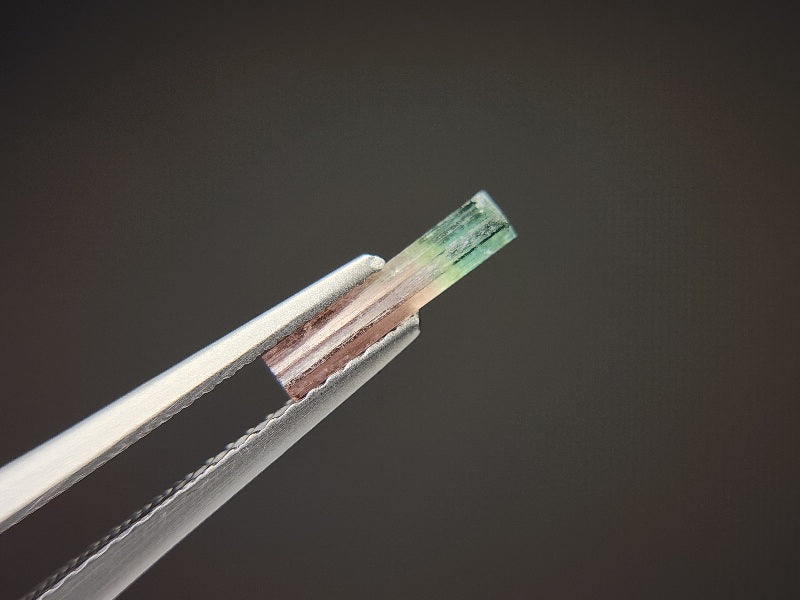 【500円均一】12/15正午まで　バイカラートルマリン(原石)　0.32ct　10