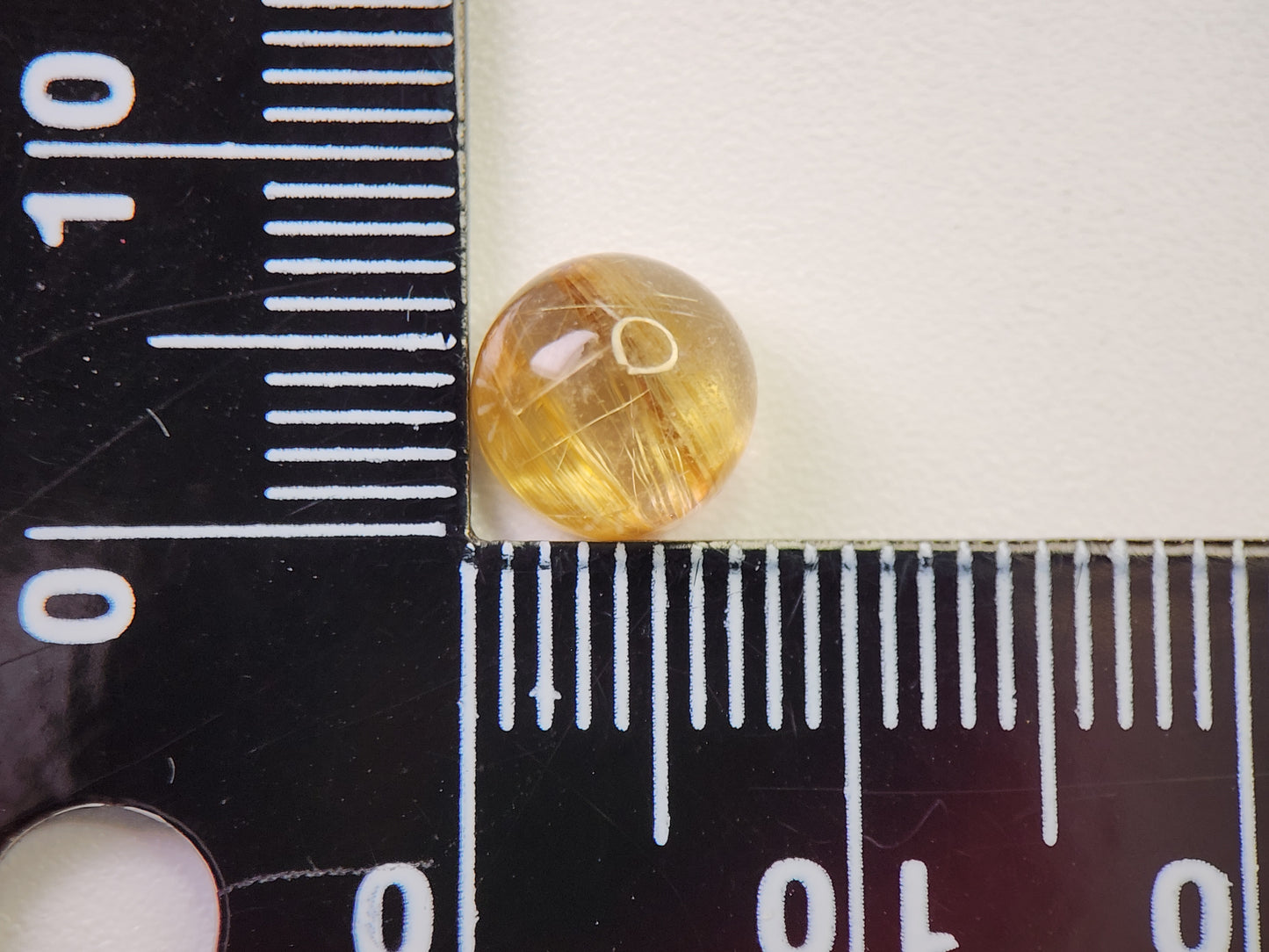 0107-2-4　ルチルクォーツキャッツアイ　2.26ct