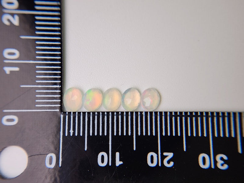 0909-7-7　オパール10石セット