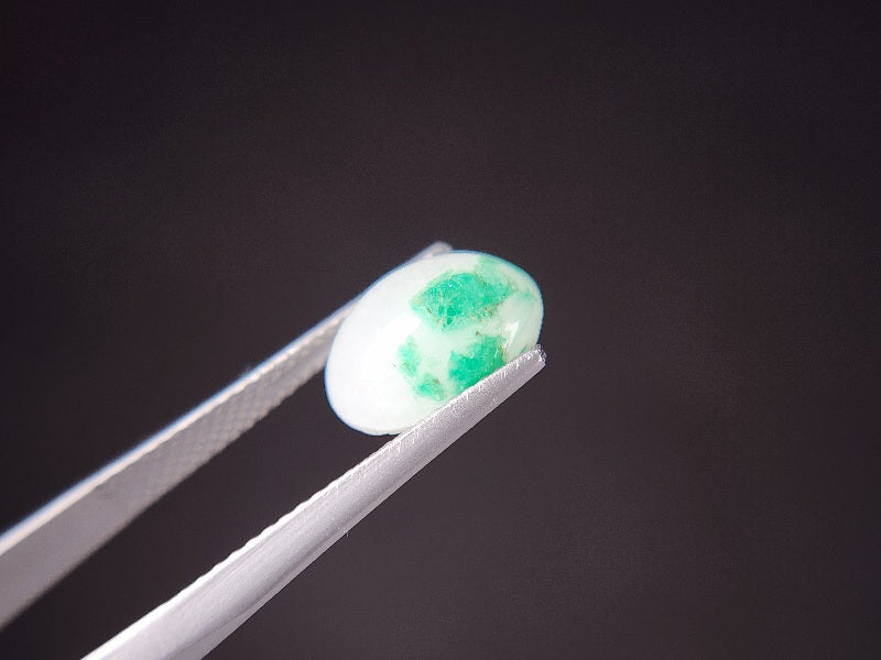 0106-1-4　エメラルドインクォーツ　3.27ct