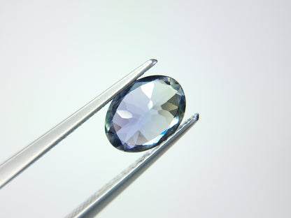 0876-12　バイカラータンザナイト　1.35ct
