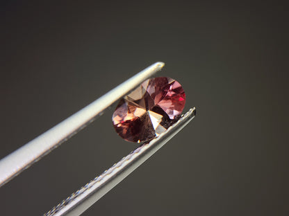 0152-3-2　バイカラーアンデシン　0.41ct