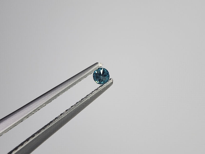 0015-3-4　ブルーダイヤモンド(トリートメント)　0.05ct
