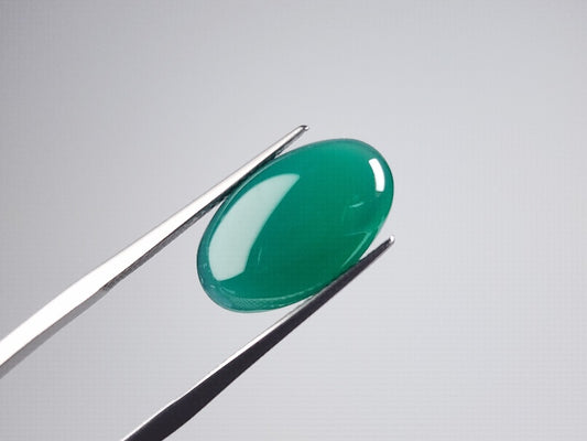 【500円均一】3/9新着！　グリーンカルセドニー　8.57ct　4