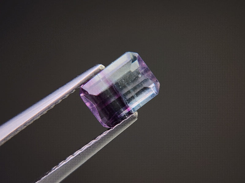 0155-2　バイカラーフローライト　1.25ct