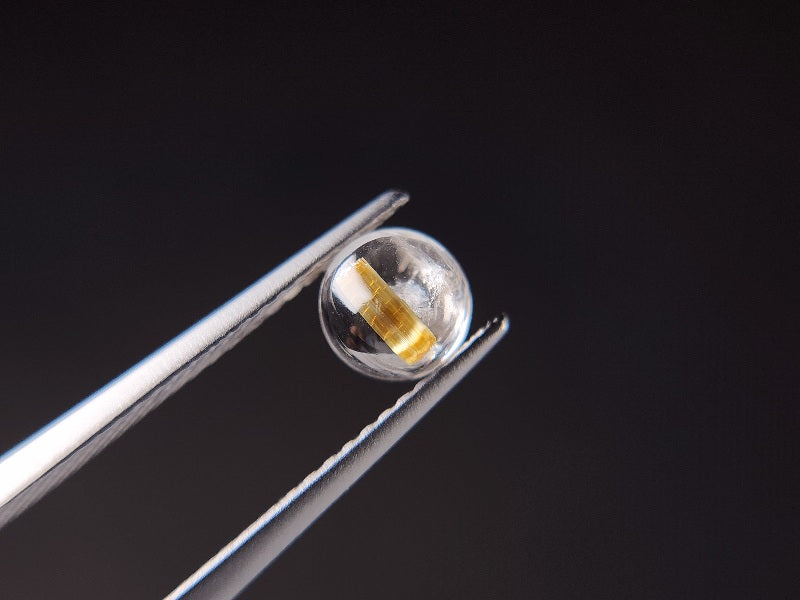 rQ-ce-7　ルチルクォーツキャッツアイ　0.98ct