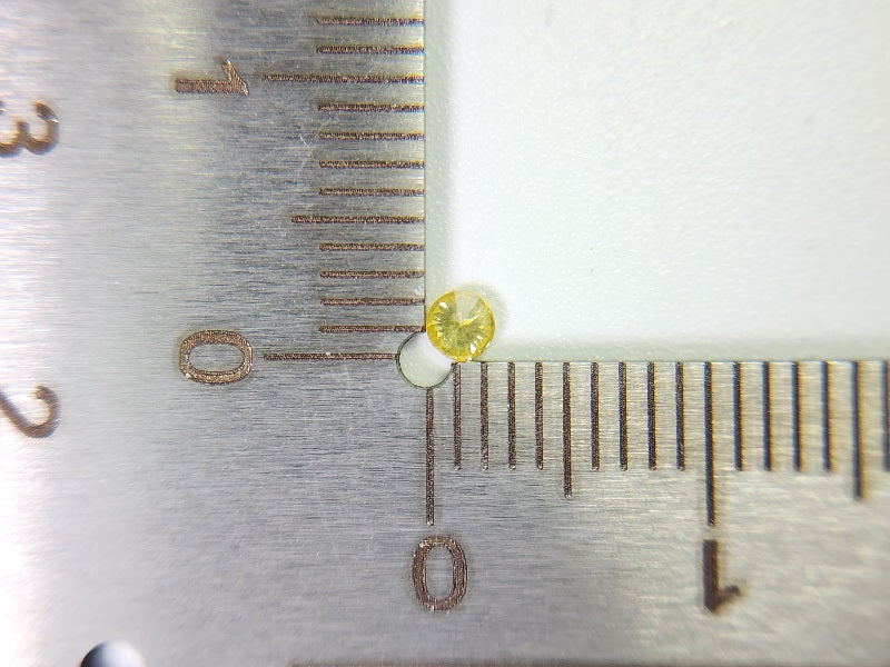 yeDM-7　イエローダイヤモンド　0.07ct