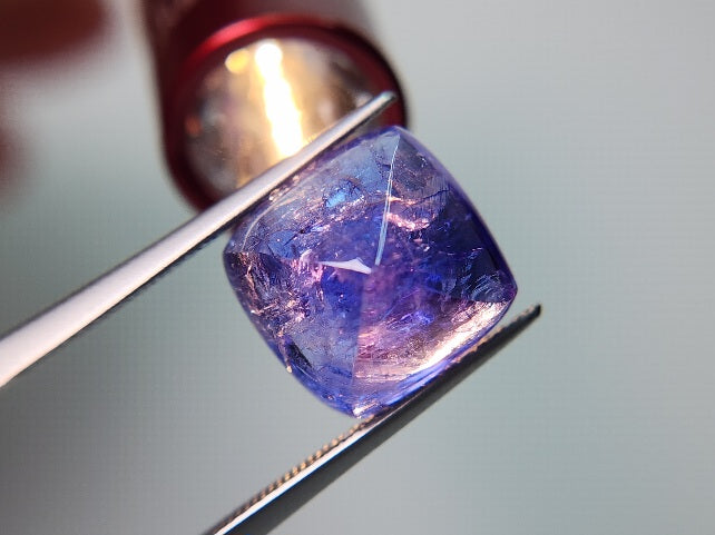 0938-21　タンザナイト(処理)　7.56ct