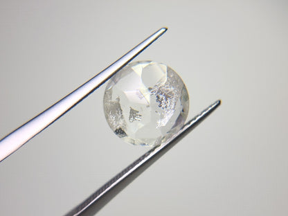 dQ-9　銀箔入り！ダブレットクォーツ　3.43ct