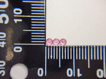 0455-3　スピネル10石セット(ピンク)
