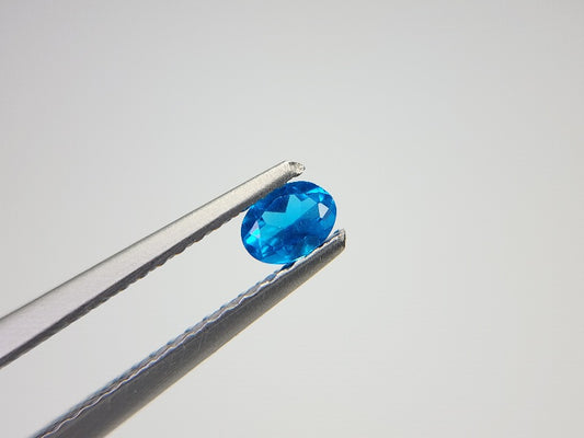 0530-3　ネオンブルーアパタイト　0.21ct
