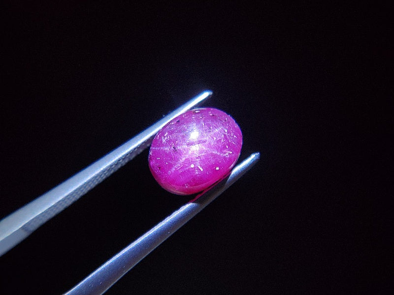 pu-SSA-21　パープルスターサファイア　3.95ct