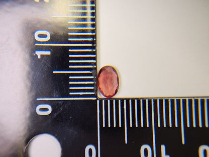 0152-1-19　バイカラーアンデシン　0.42ct