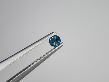 0015-3-1　ブルーダイヤモンド(トリートメント)　0.11ct