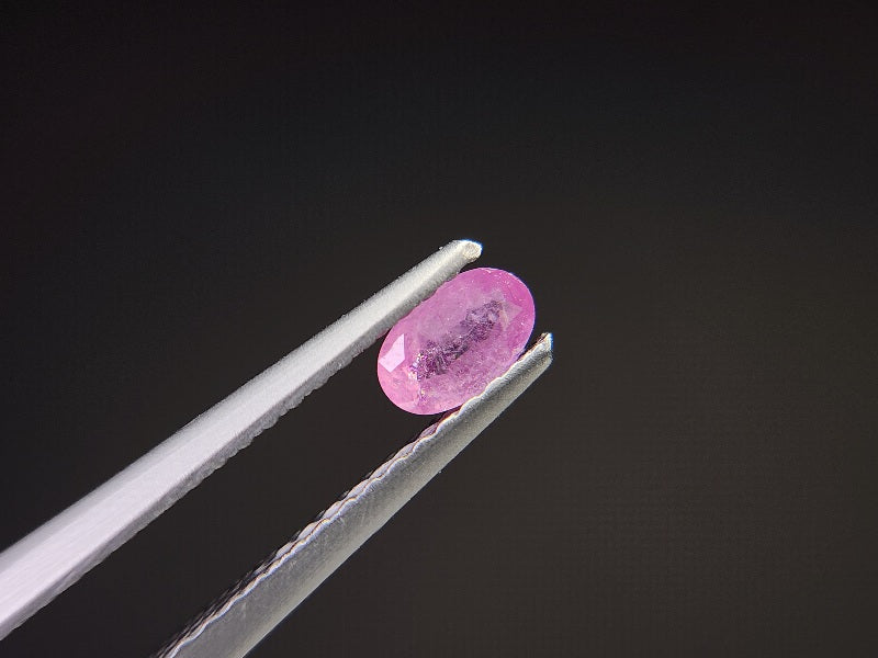 0028-4　虹入り！ピンクサファイア　0.31ct