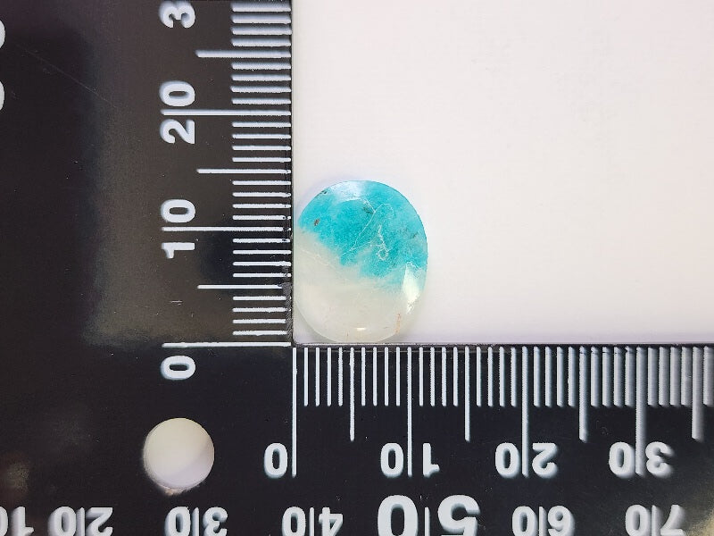0889-25　アマゾナイトインクォーツ　3.56ct