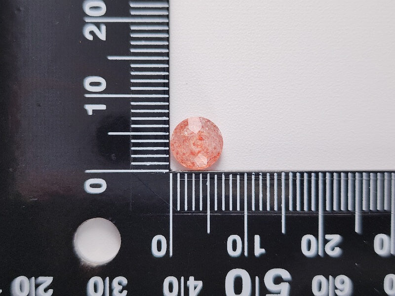 【500円均一】12/8正午まで　ストロベリークォーツ　1.33ct　1