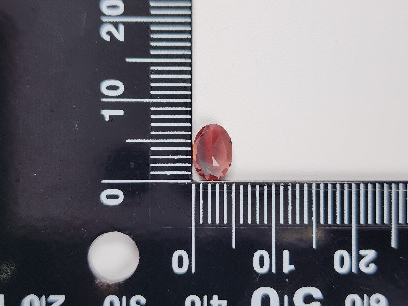 0504-13　バイカラーアンデシン　0.63ct