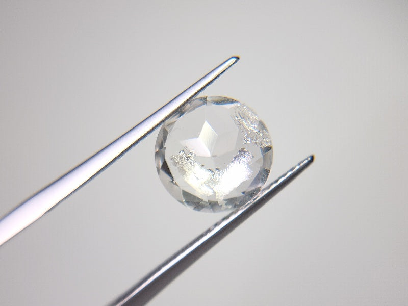 dQ-10　銀箔入り！ダブレットクォーツ　3.43ct