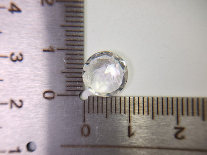 dQ-10　銀箔入り！ダブレットクォーツ　3.43ct