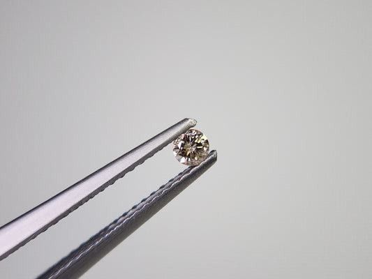 0015-2-2　ブラウンダイヤモンド　0.08ct