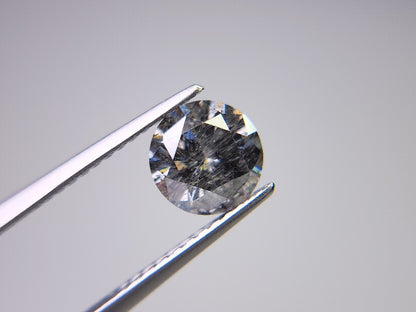 　grMOI-2　合成グレーモアッサナイト　0.93ct