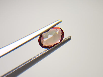 0152-1-12　バイカラーアンデシン　0.39ct