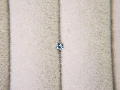 blDM-t-15　ブルーダイヤモンド(トリートメント)　0.03ct
